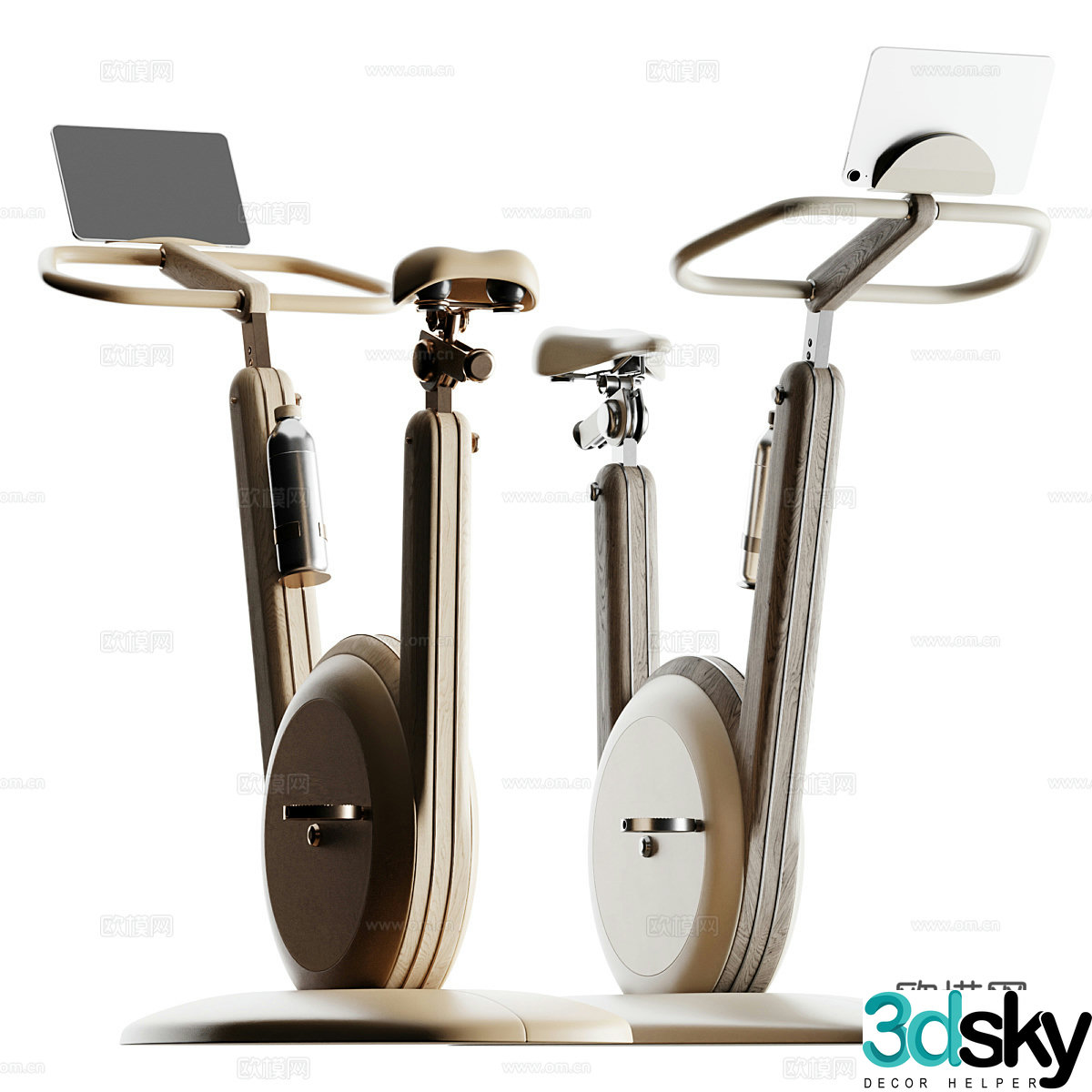 Hania fixed dynamic bicycle 3d model