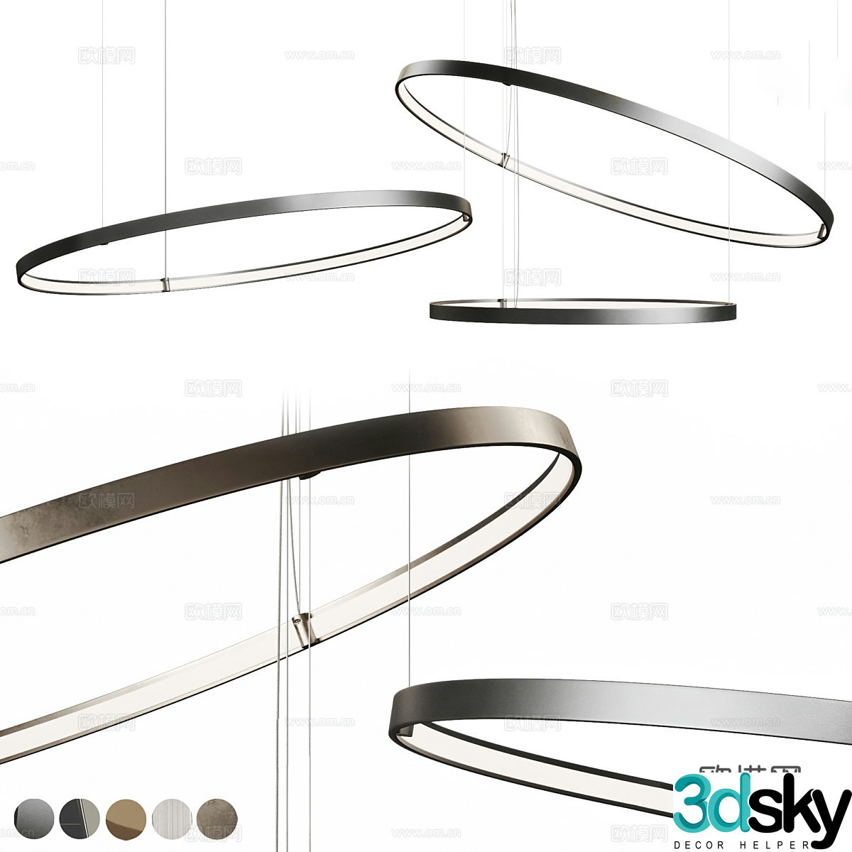 Chandelier 3d model