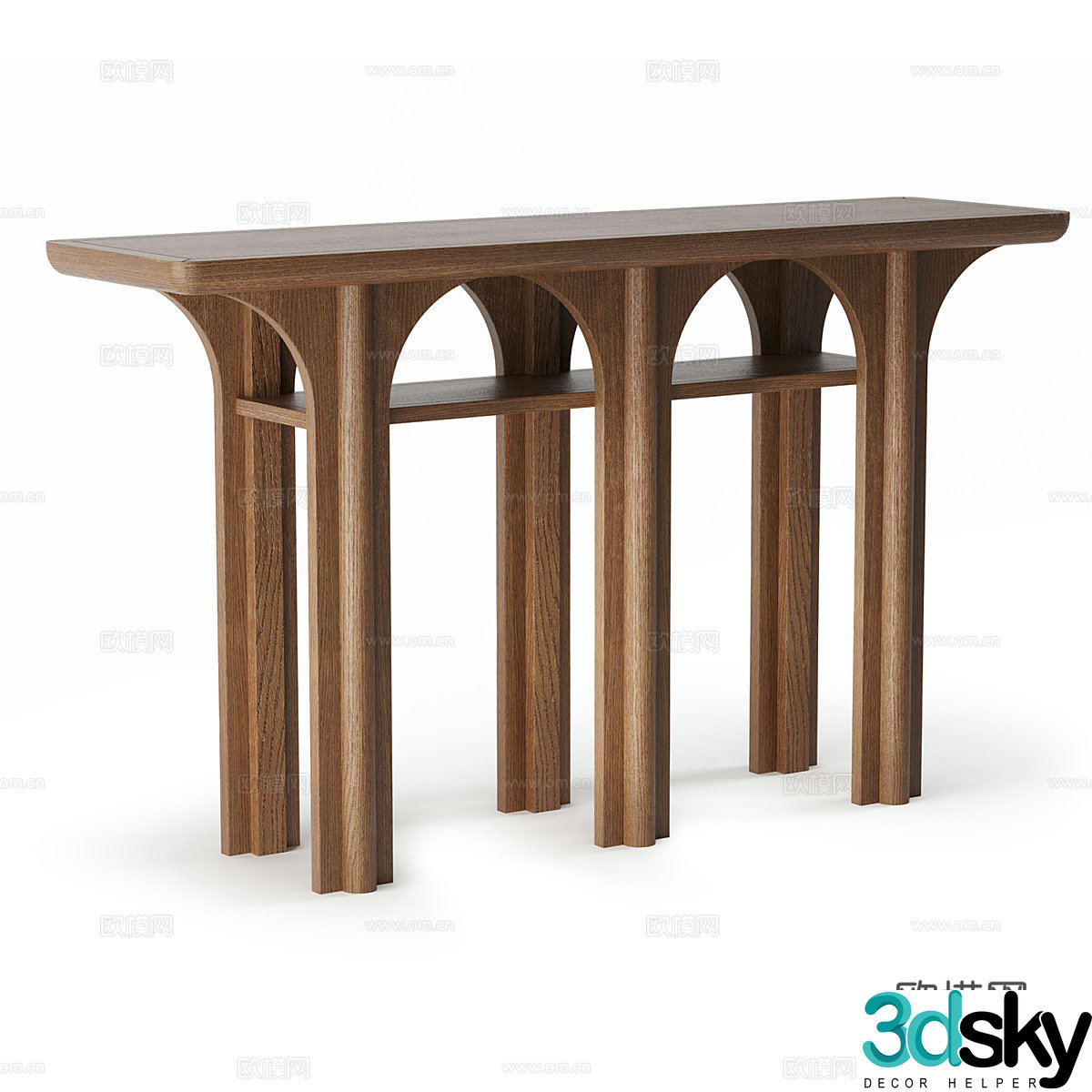 Nordic simple side table side table simple side table living room side table entrance side table 3D model