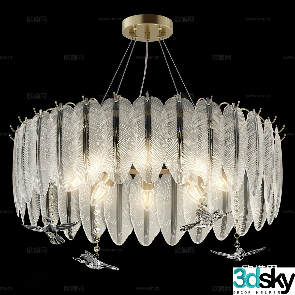 Chandelier 3d model