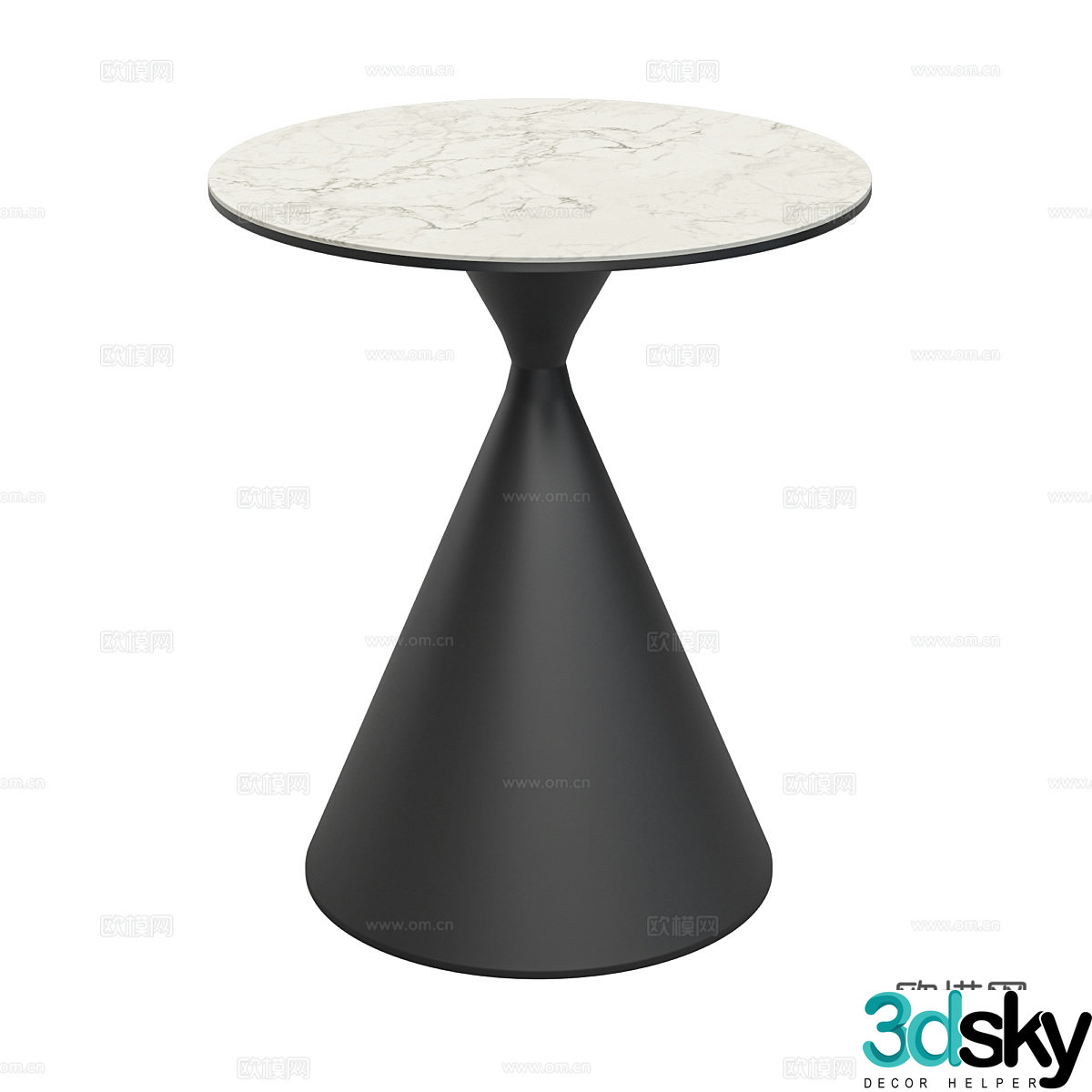 Modern simple coffee table coffee table simple coffee table round coffee table living room coffee table 3D model