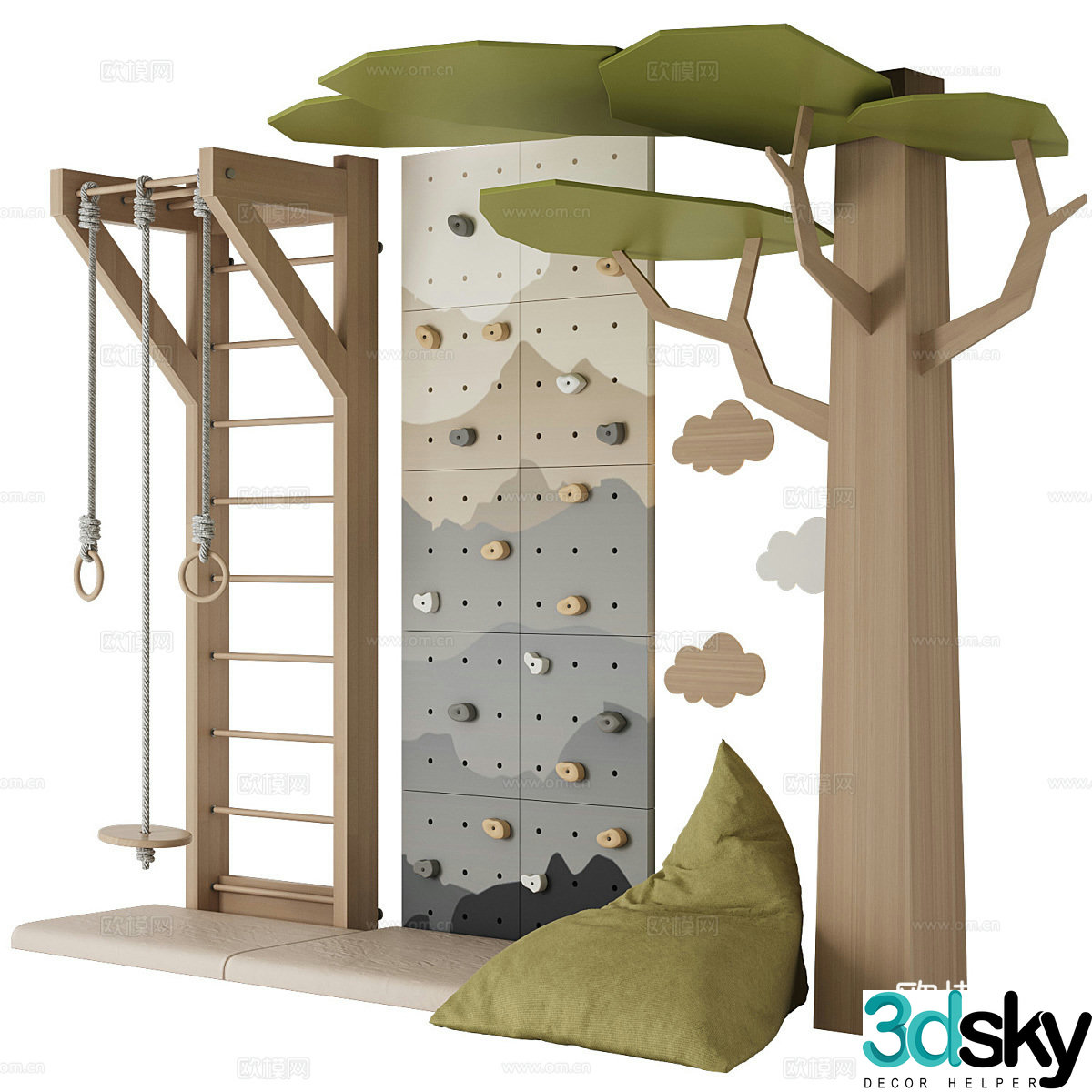 New Chinese children’s musical instrument 3D model