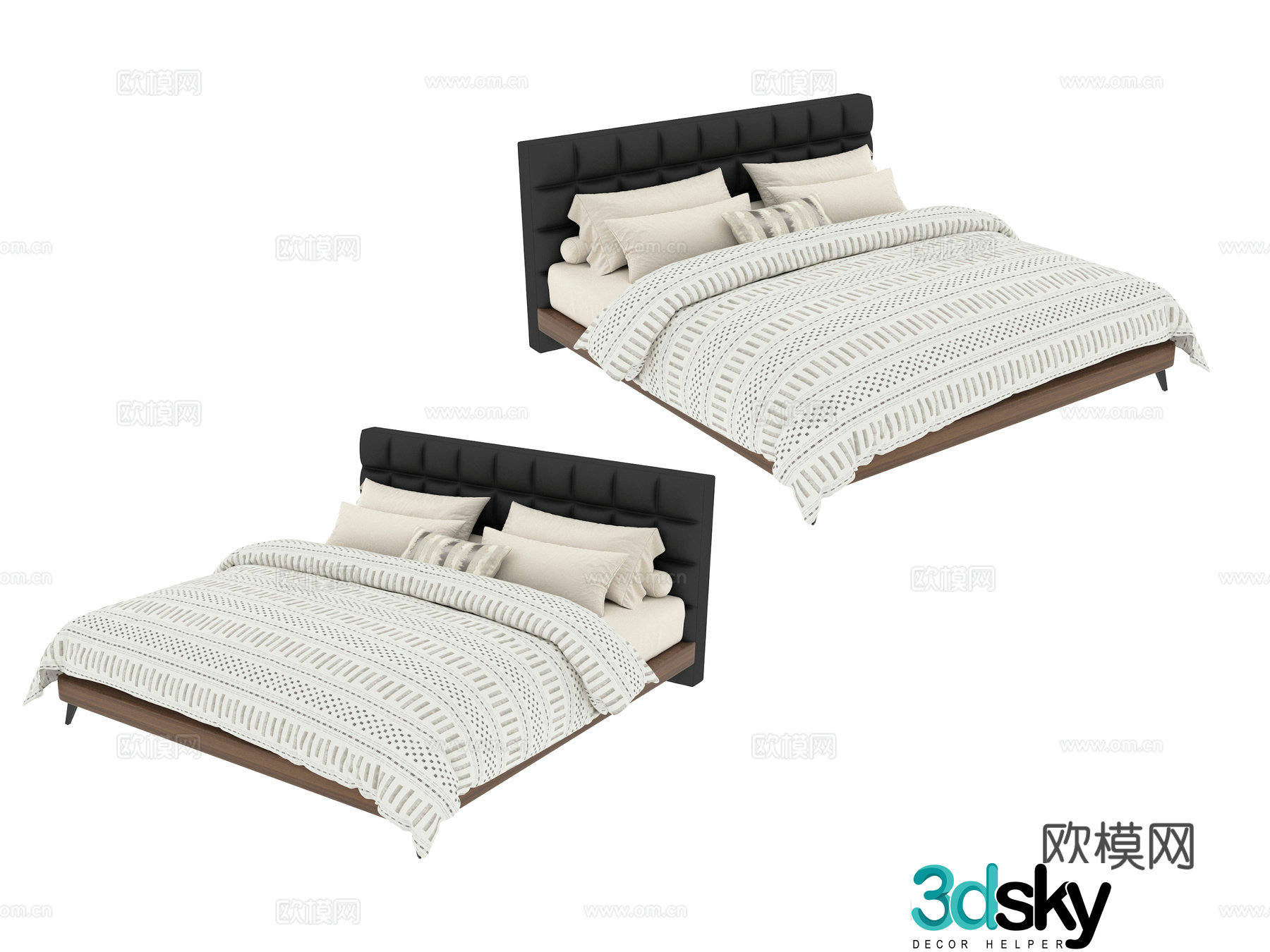Furniture Bed 3D Model
