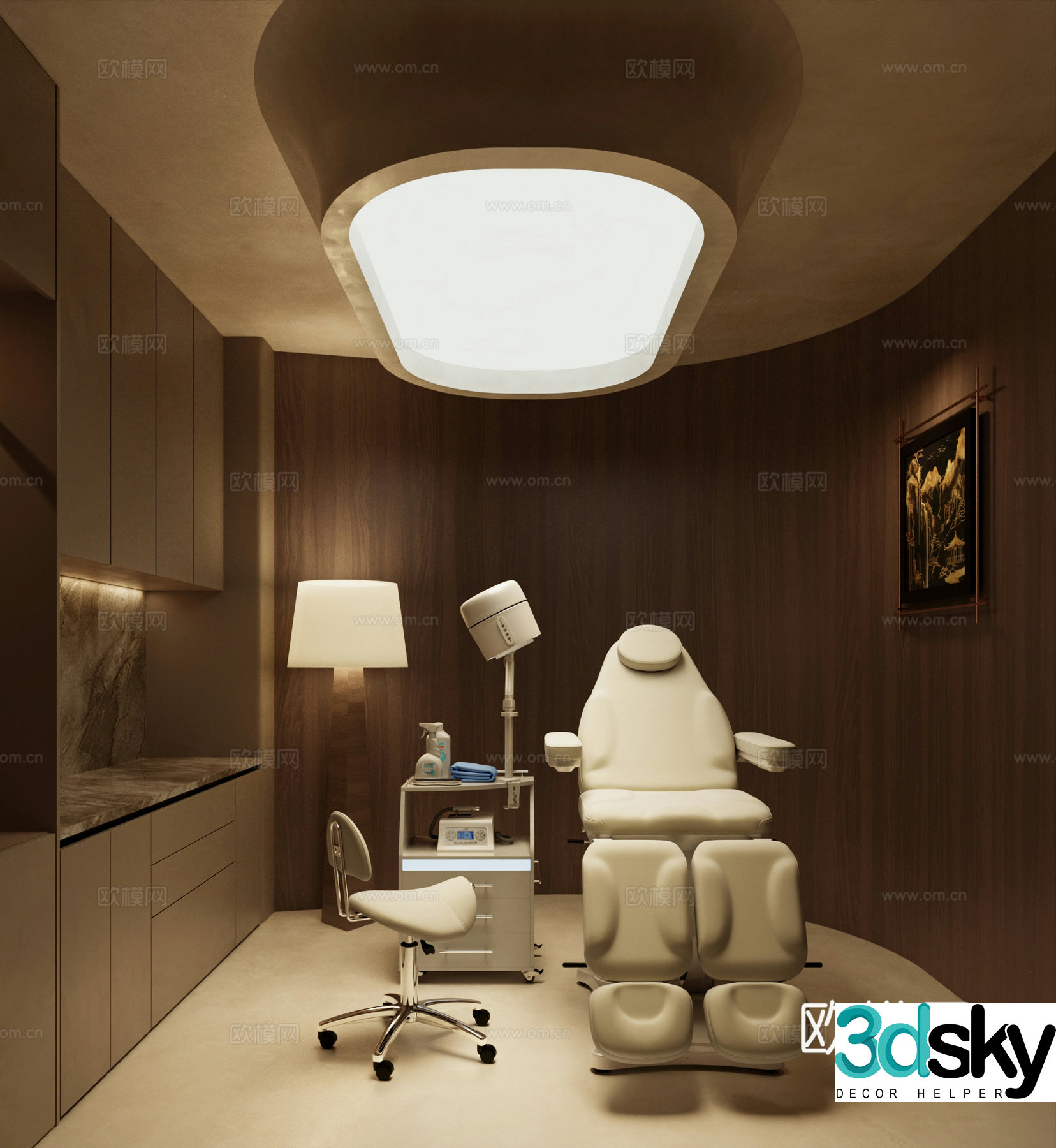 Medical beauty salon 3D model