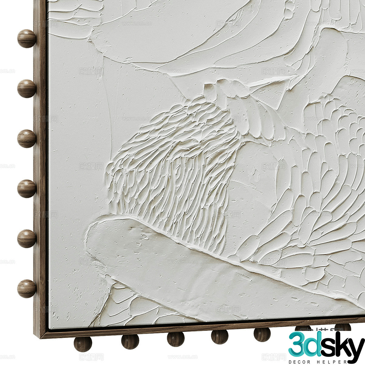 Square carpet 3d model