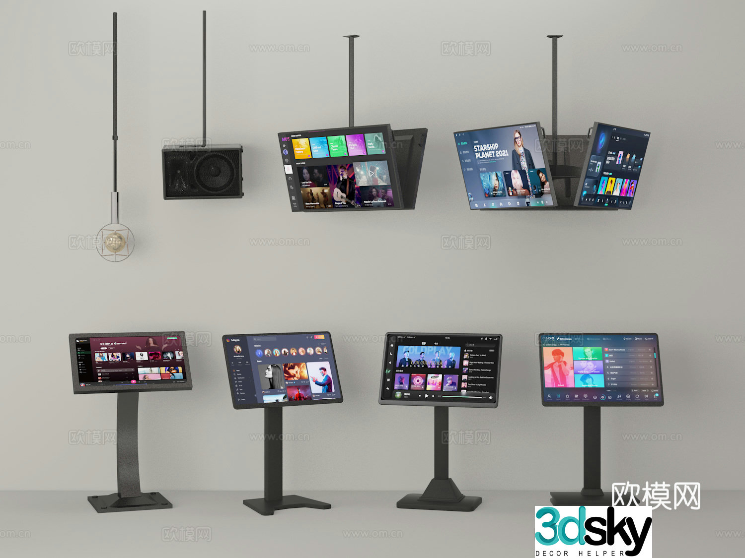 Song order machine 3d model