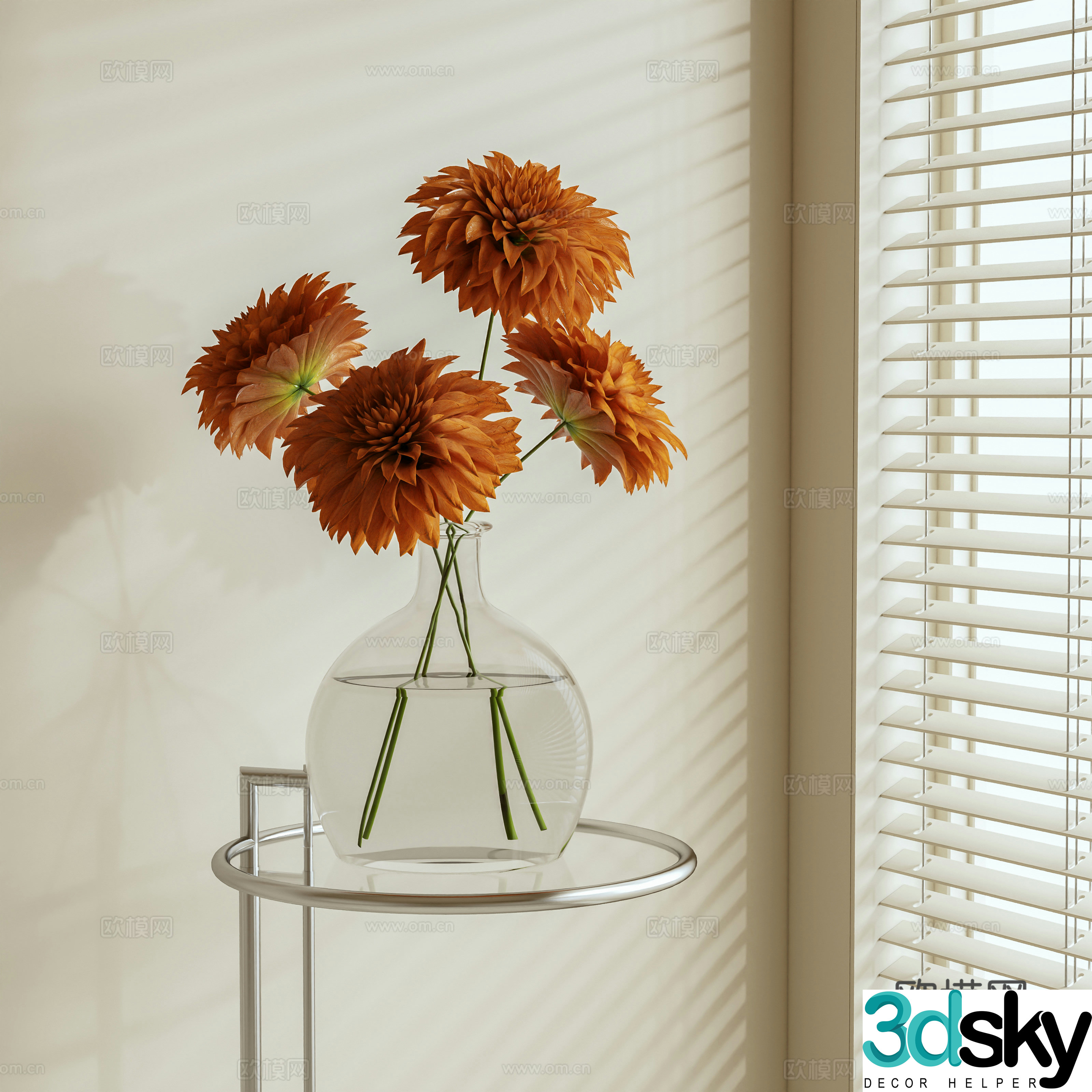 Flower 3d model