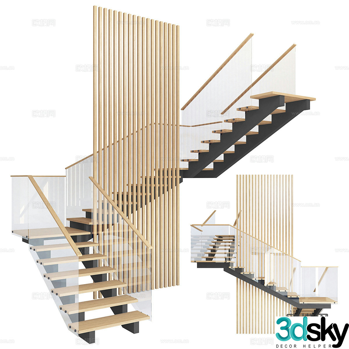 Stair 3d model