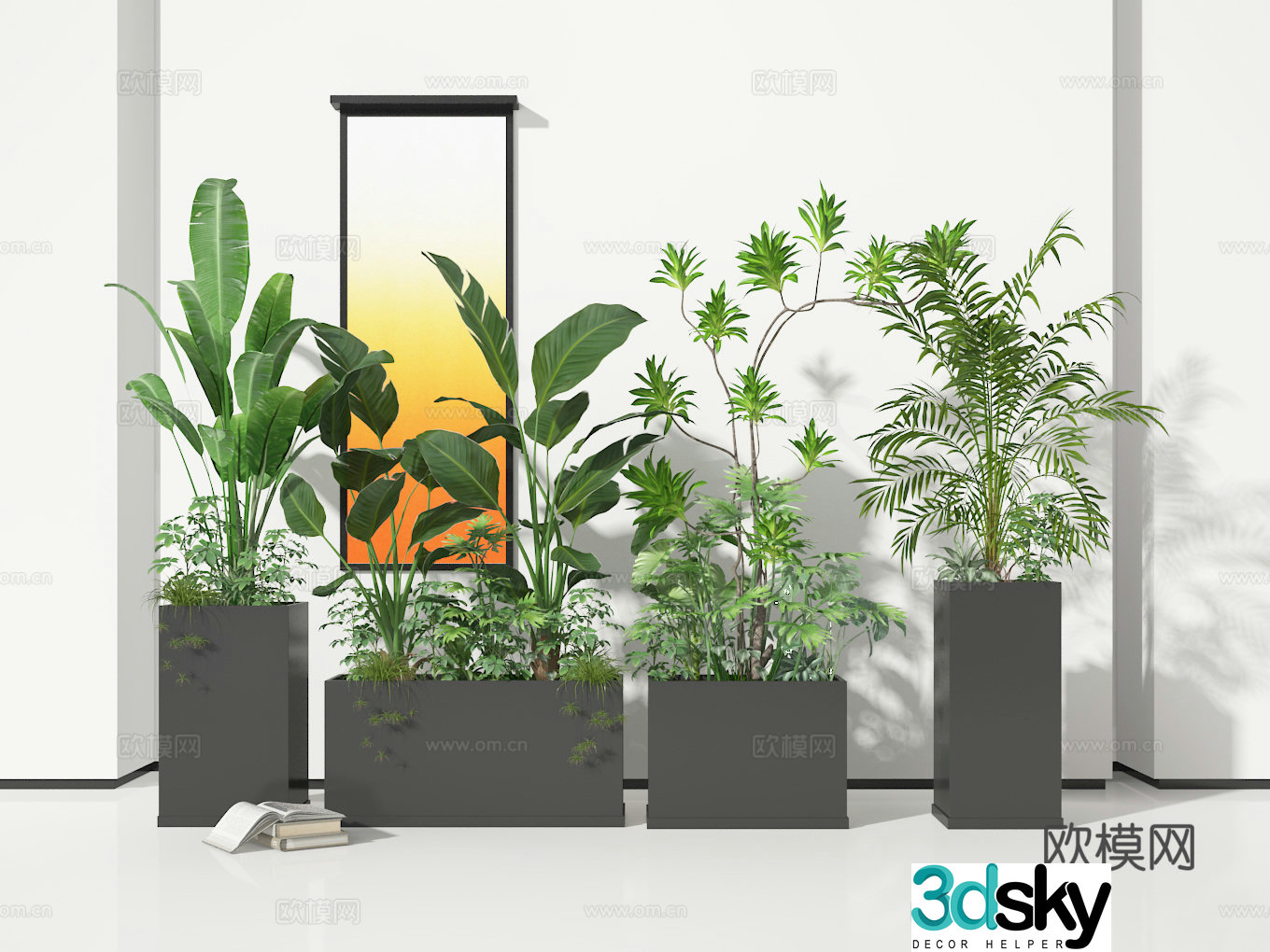 Potted 3D model