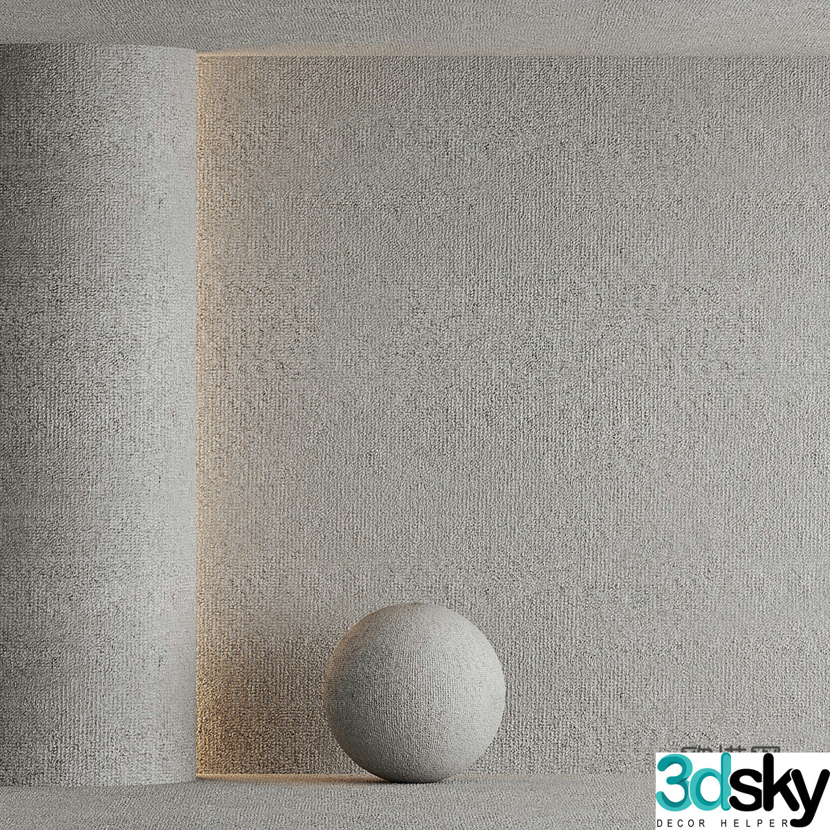 3d model of floor tiles