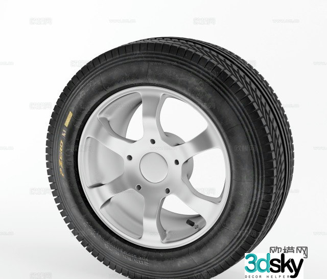 Tire 3D Model