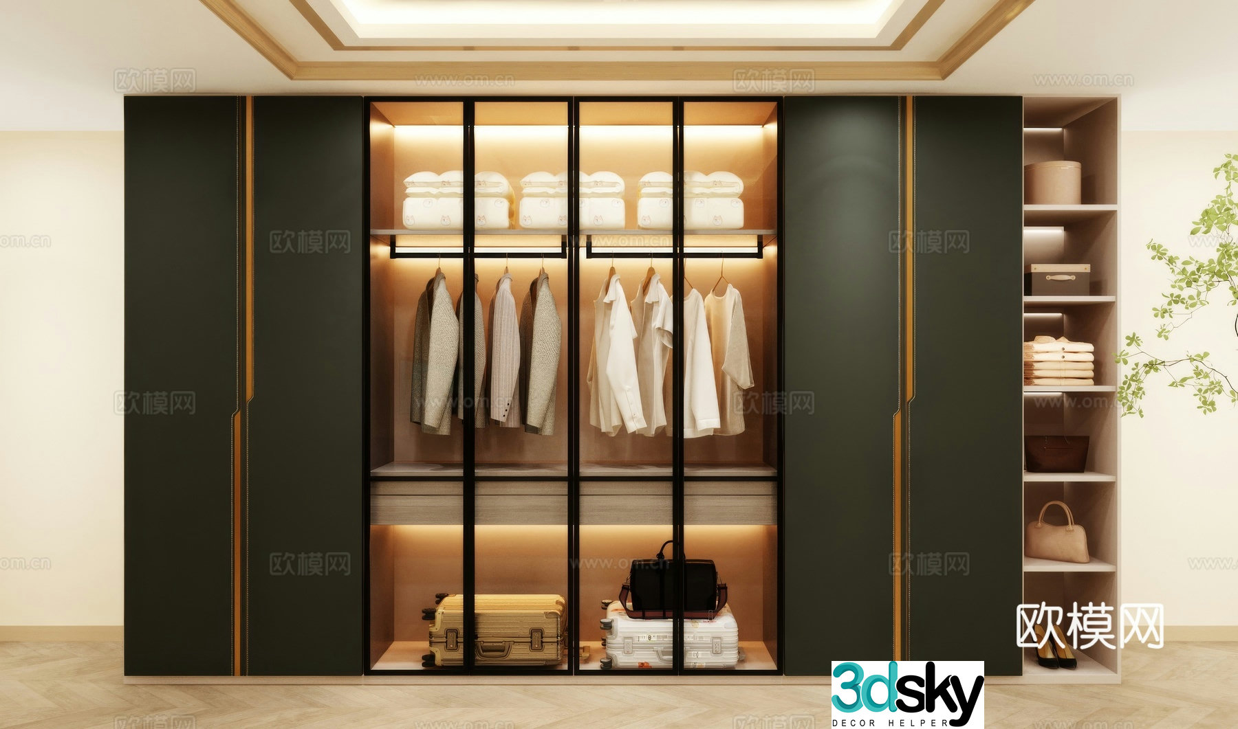 Wardrobe design Wardrobe renderings Wardrobe wardrobe design Wardrobe cabinet 3d model