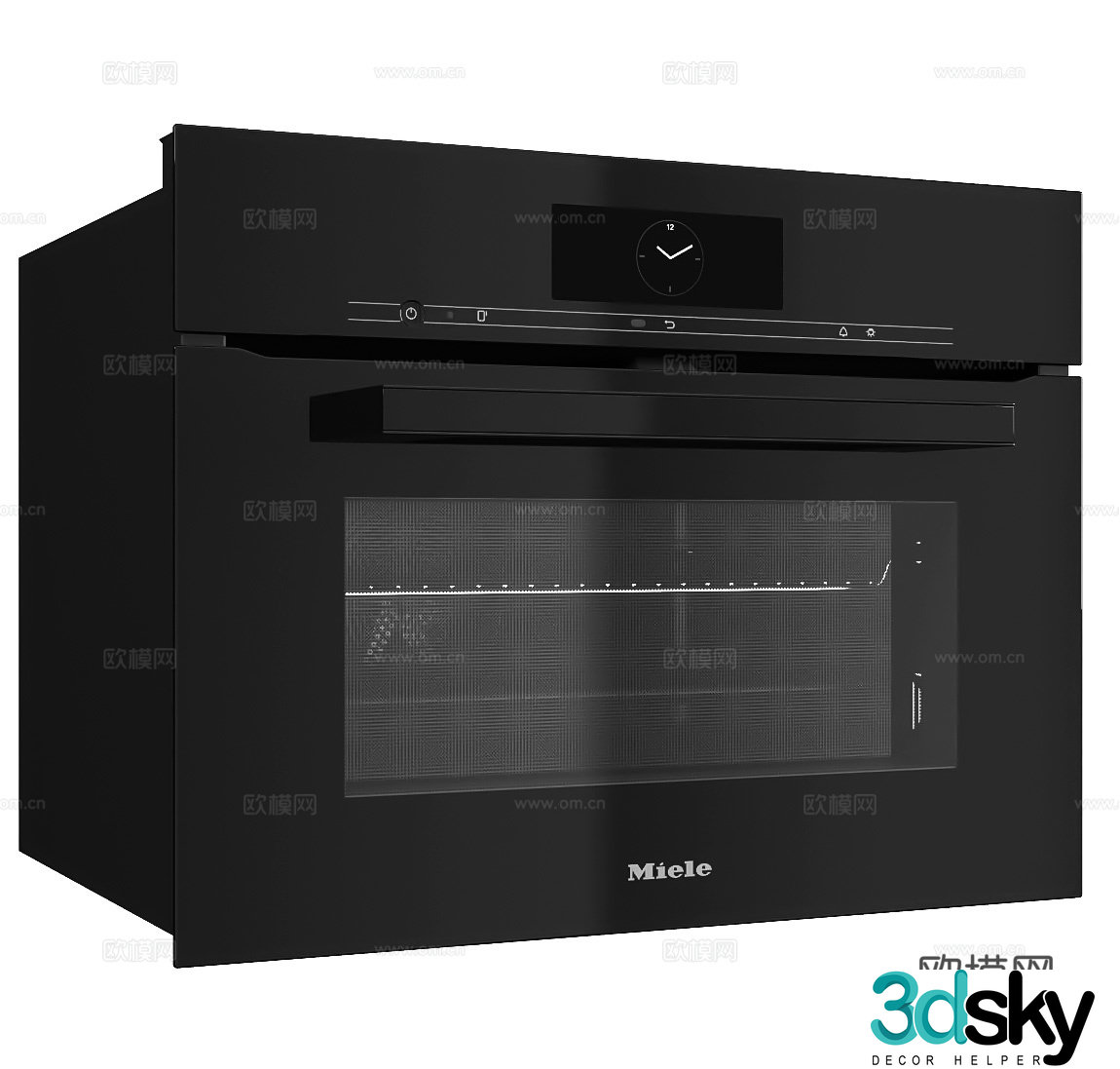 Modern oven Microwave oven Simple oven Disinfection cabinet Home appliances Kitchenware 3D model