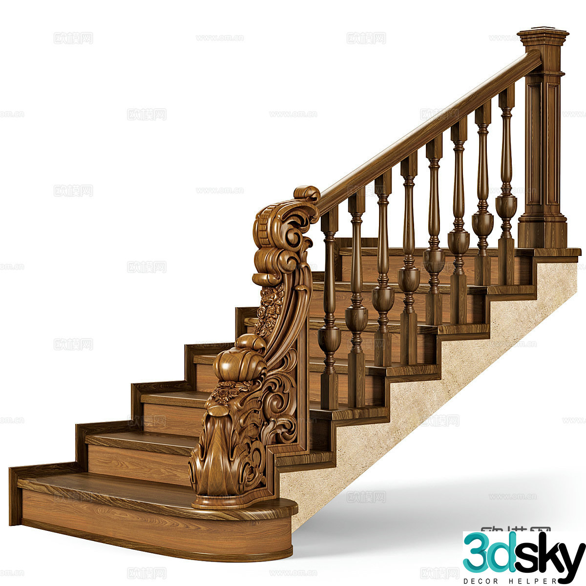 Stair 3d model