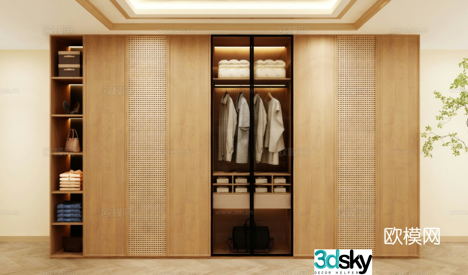 Wardrobe design Wardrobe renderings Wardrobe wardrobe design Wardrobe cabinet 3d model