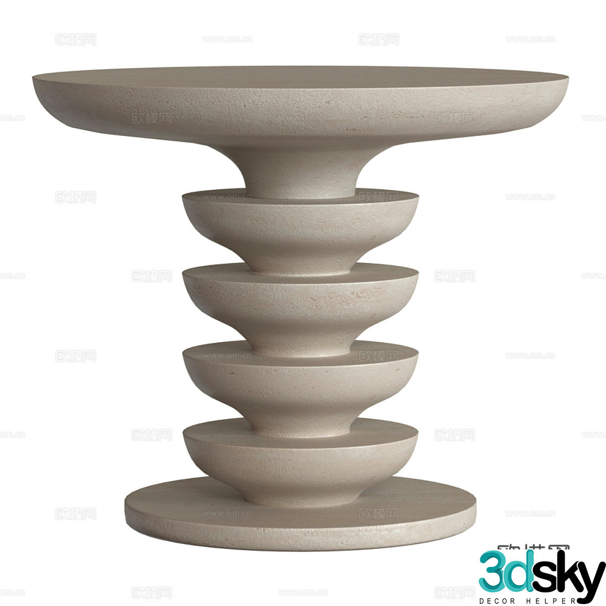New Chinese style Wasabi coffee table 3D model