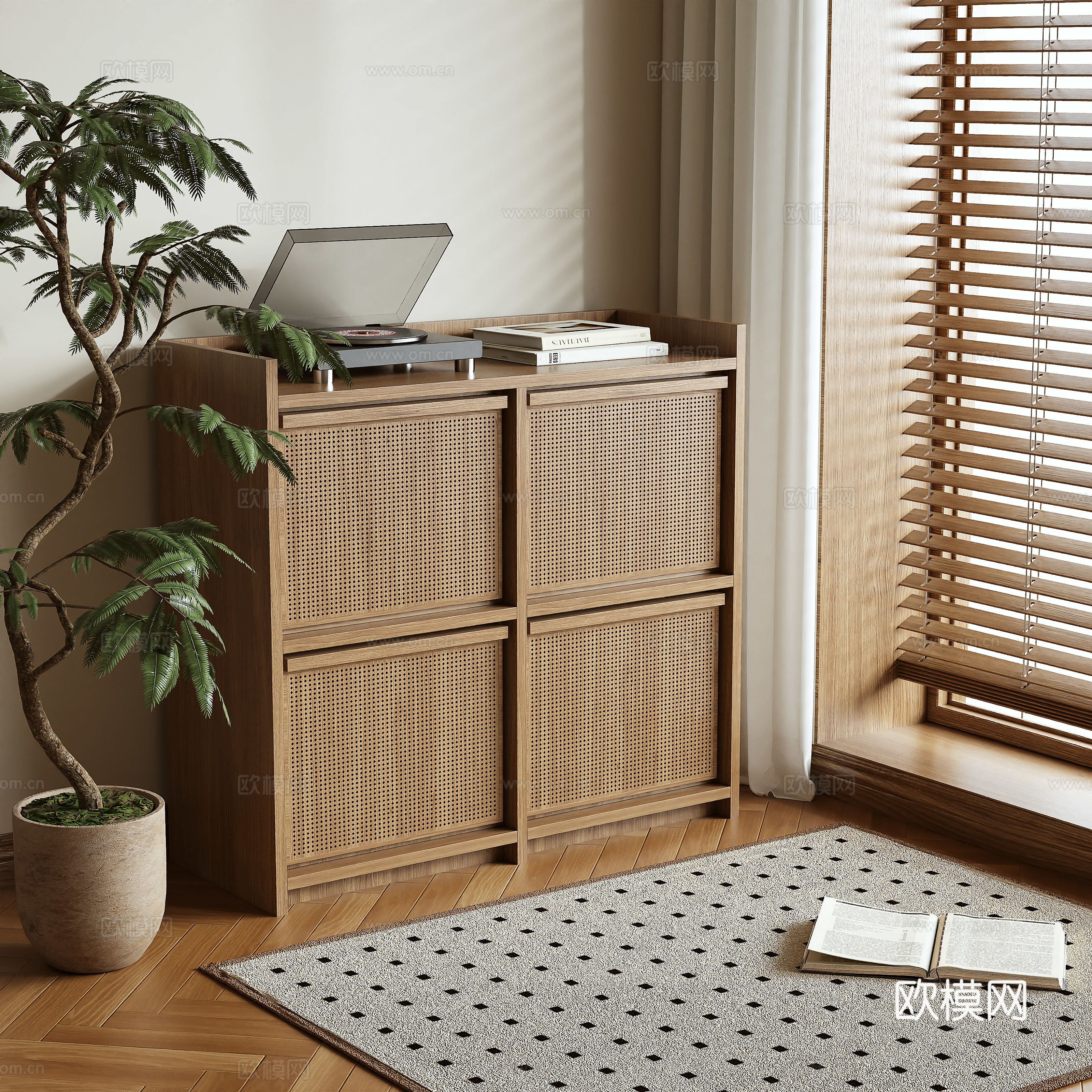 Storage cabinet 3d model