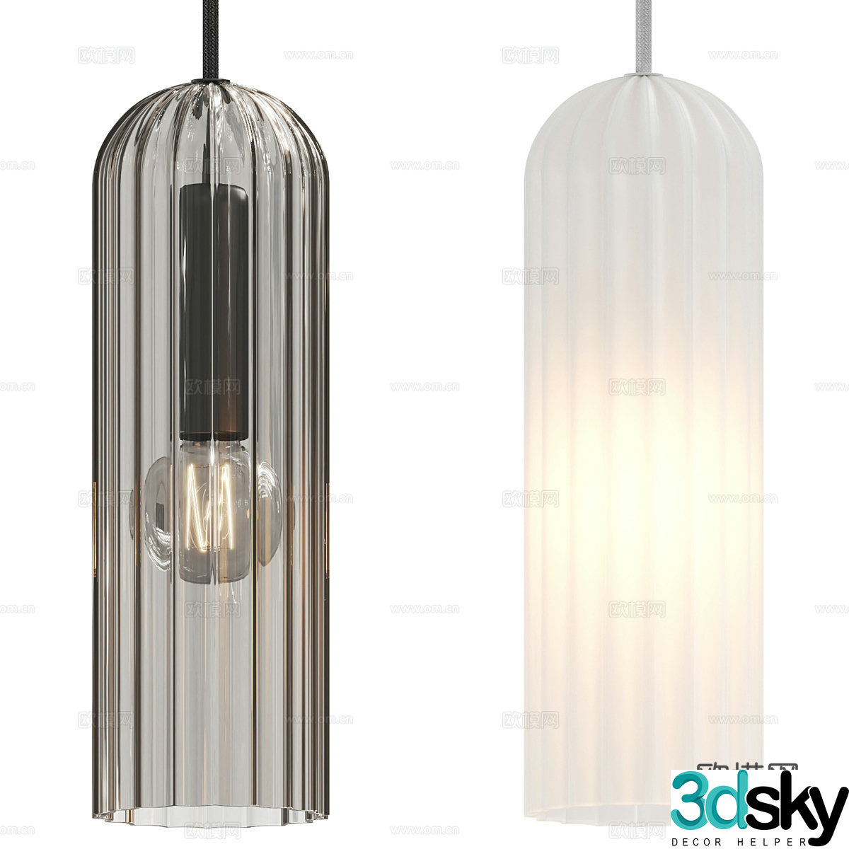 Modern Nordlux – Miella Decorative Chandelier 3D Model