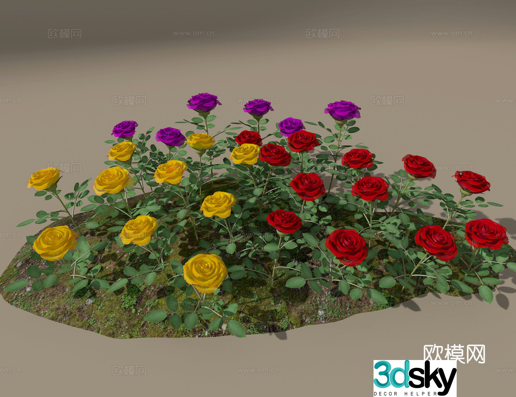 Rose 3d model