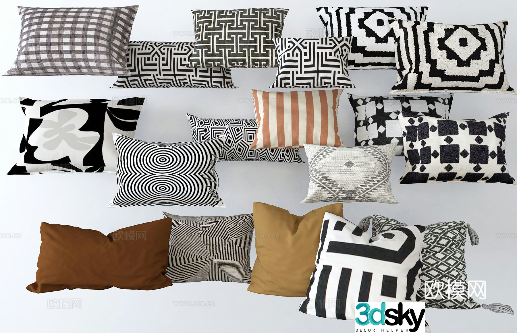 3D model of pillow