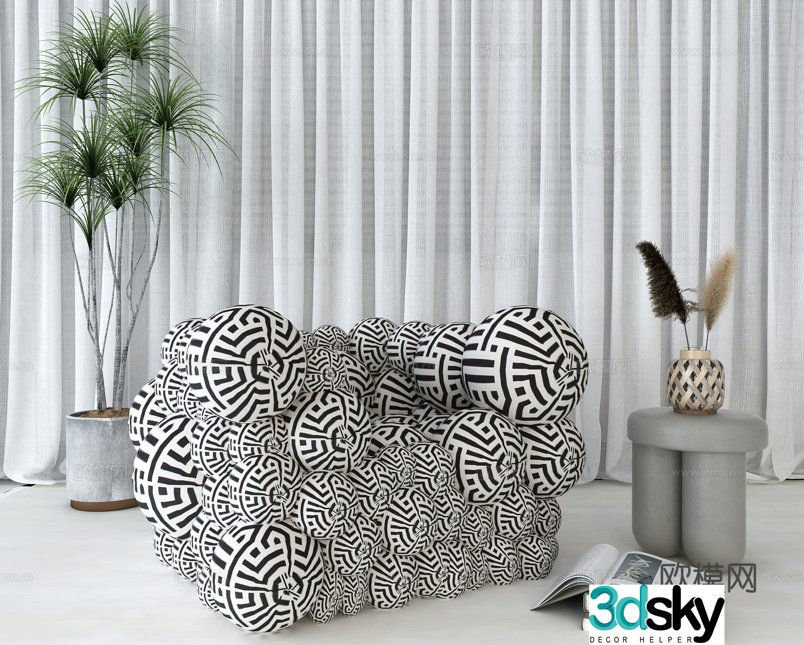 Sofa 3d model