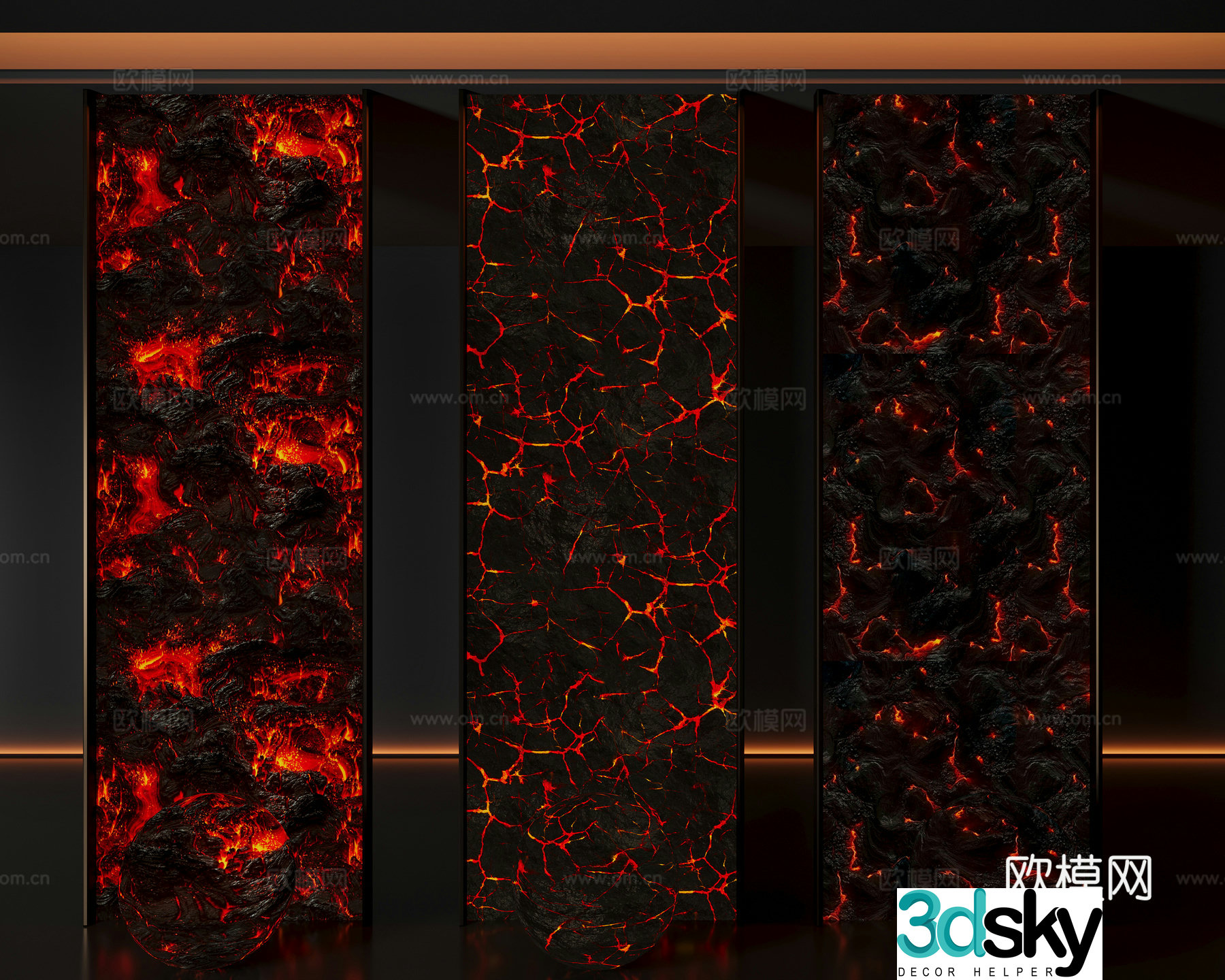 Volcanic rock 3d model
