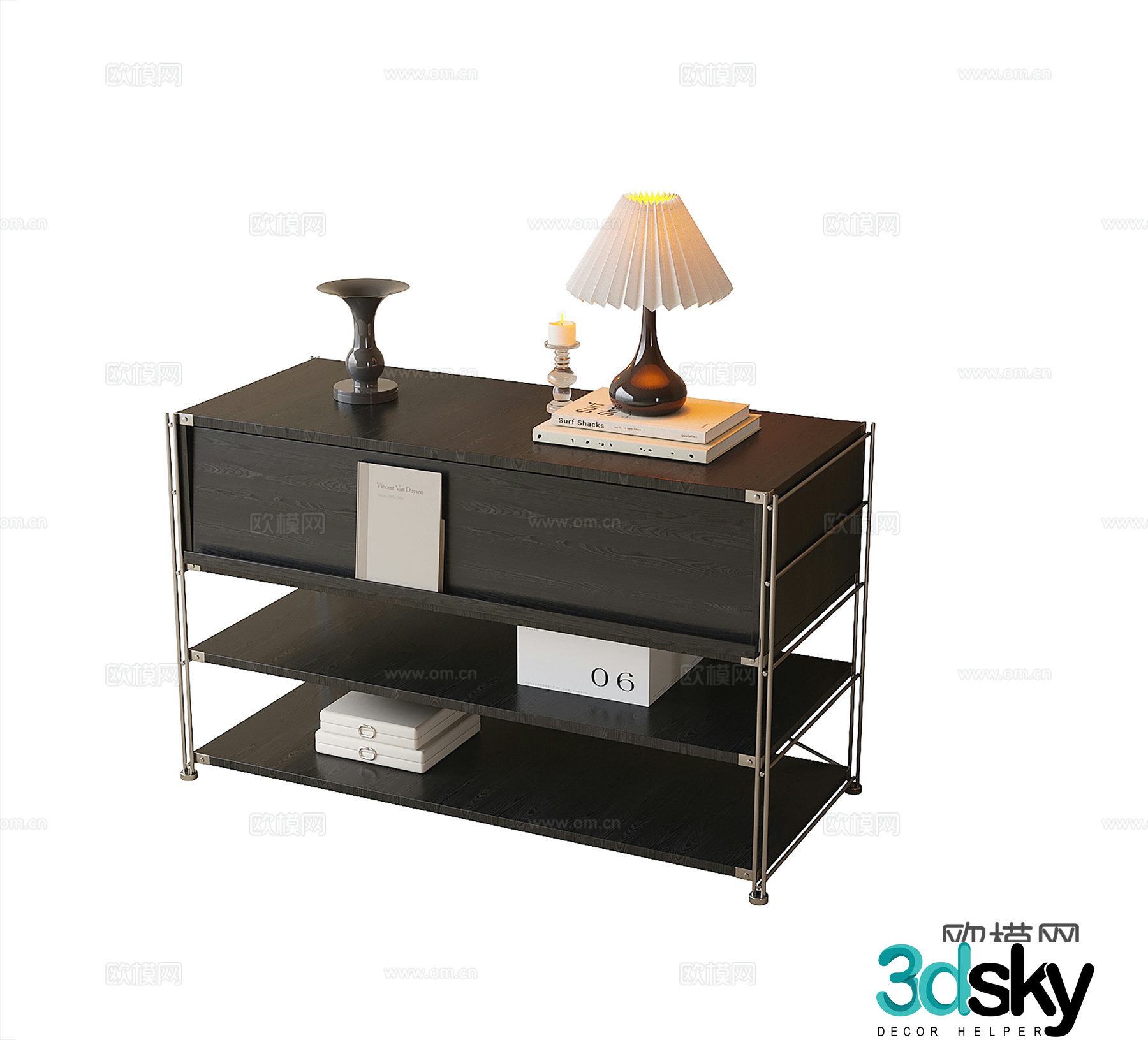Modern sideboard 3D model