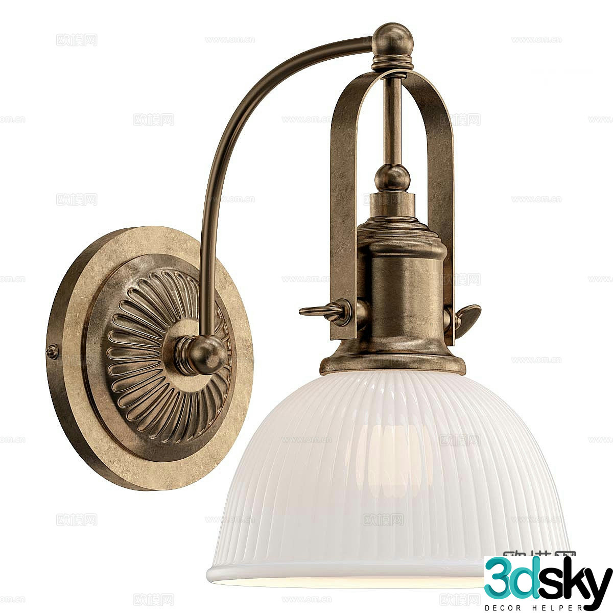 Nordic simple wall lamp wall lamp simple wall lamp 3d model