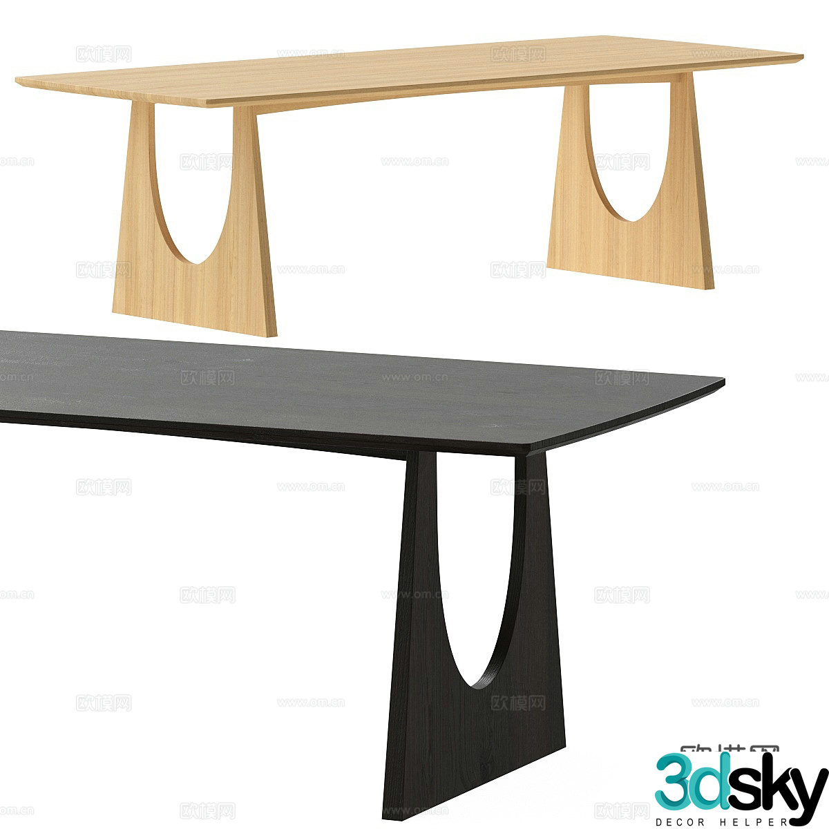 Dining table 3d model