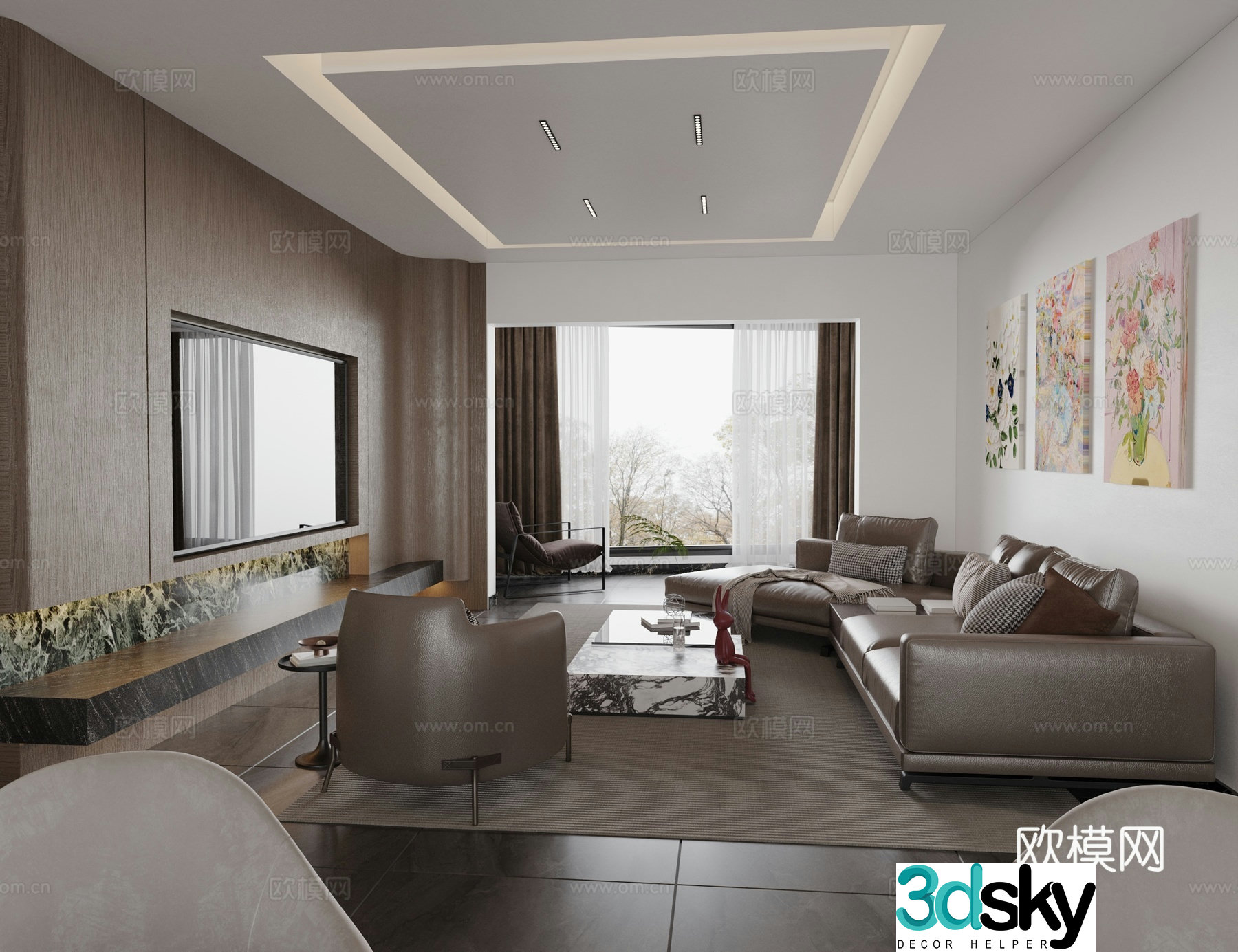 Small home decoration 3D model