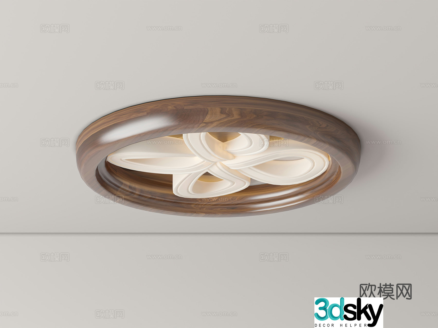 French retro ceiling light Minimalist medieval ceiling light Bedroom ceiling light Wasabi medieval ceiling 3D model
