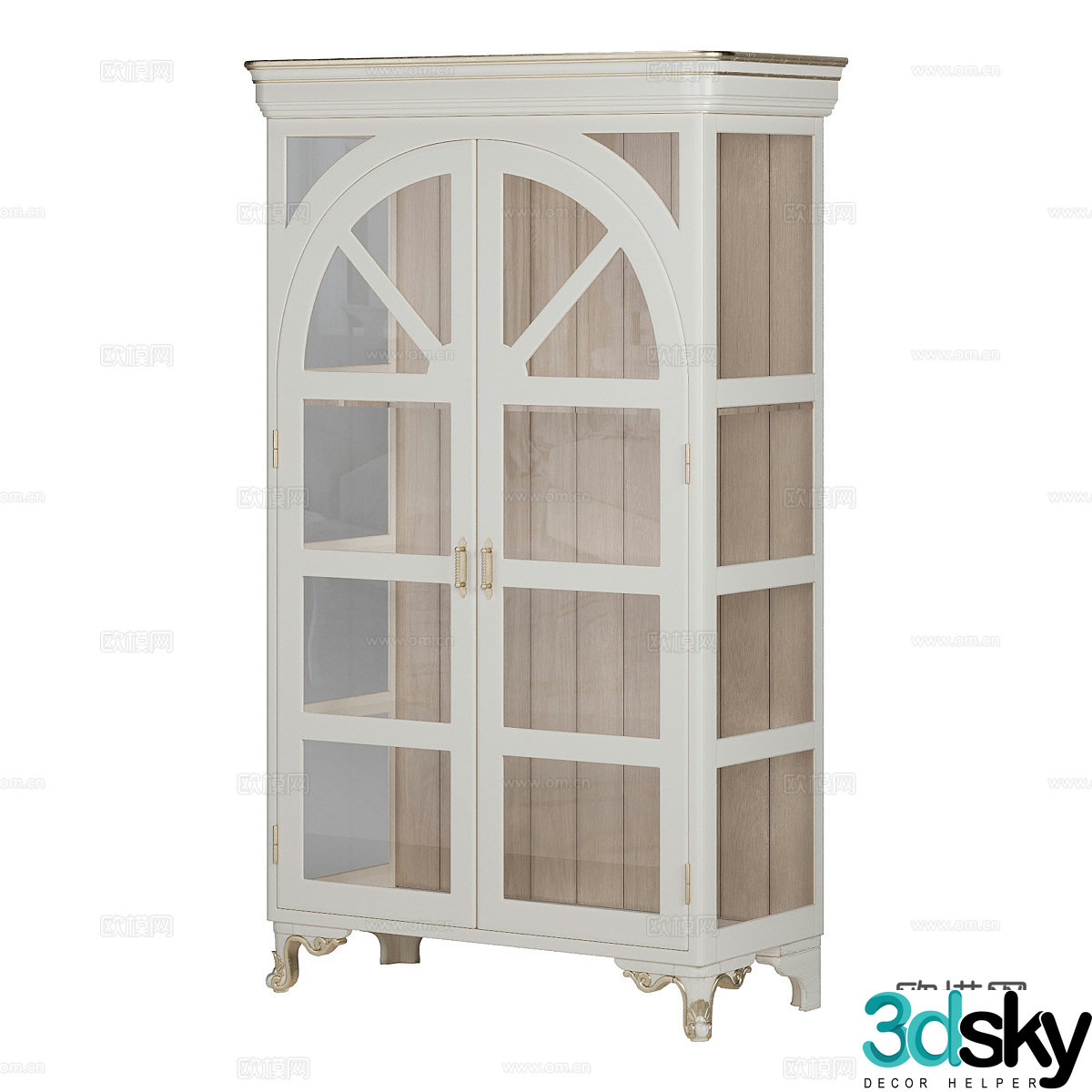 Wine cabinet side cabinet storage cabinet 3d model