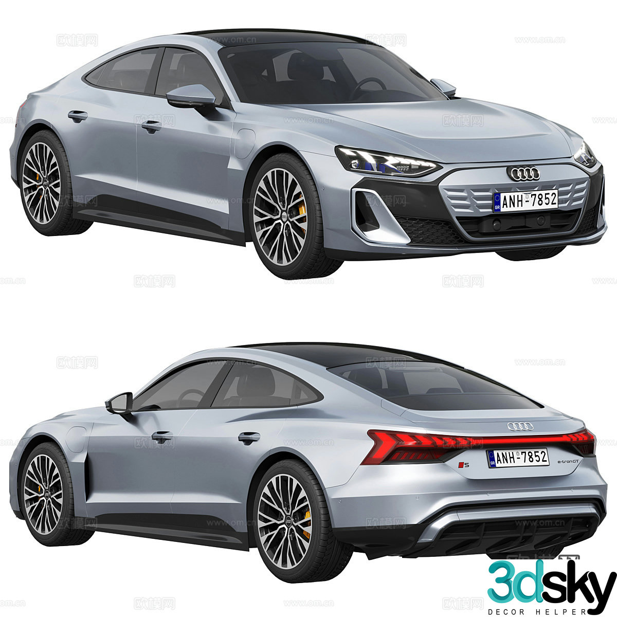 Audi S e-tron GT 20253d model