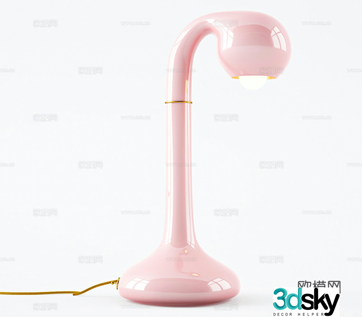 Children’s desk lamp Study desk lamp Learn desk lamp Simple desk lamp Art desk lamp Creative desk lamp 3D model