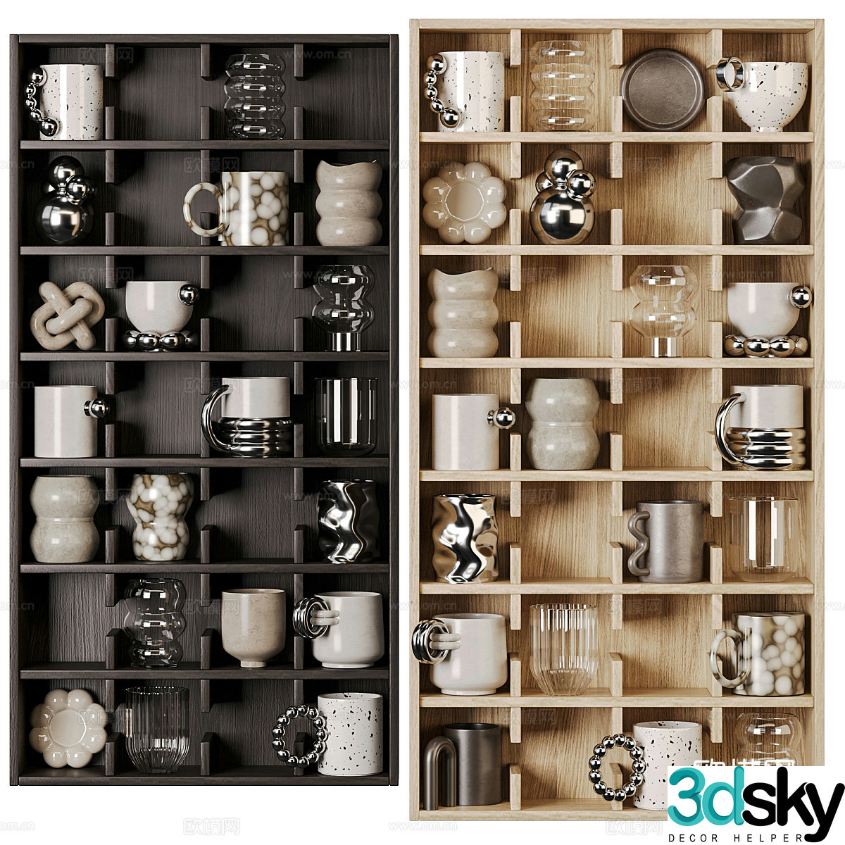 Modern Modern Artisan Mug Series 3D Model