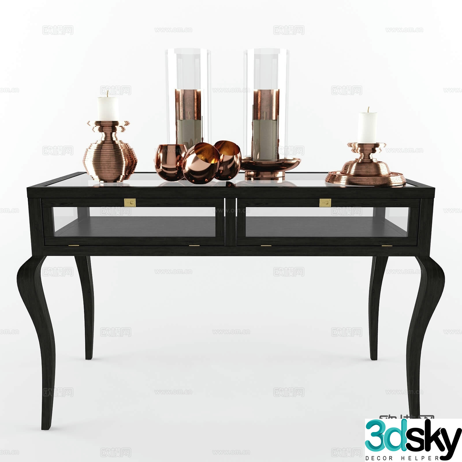 3D model of end viewing platform