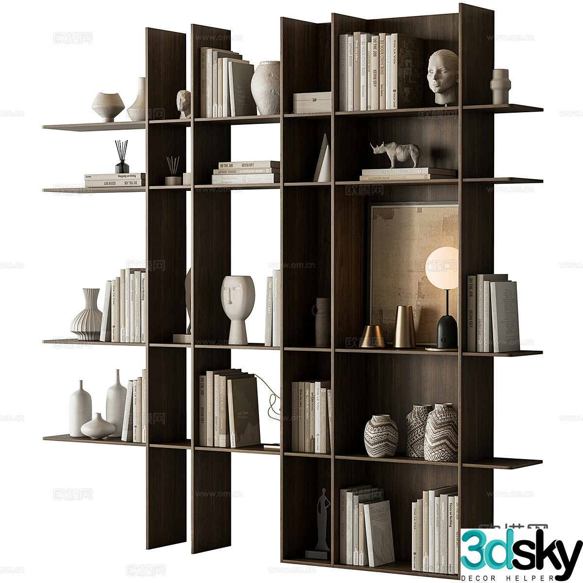 Decorative cabinet 3d model