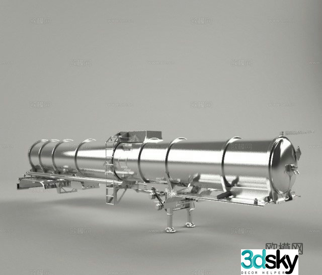 Metal Pipe 3D Model