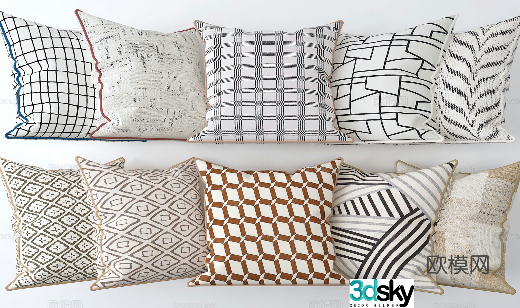3D model of pillow