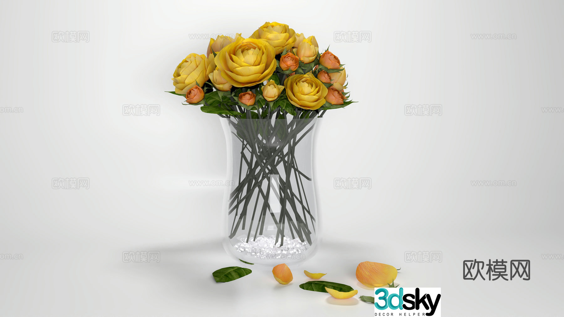 Green plant potted plants plant bonsai potted plants plant combinations flowers bonsai decoration ornaments green ivy 3D model