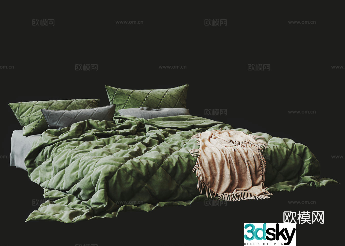 Bedding 3D model