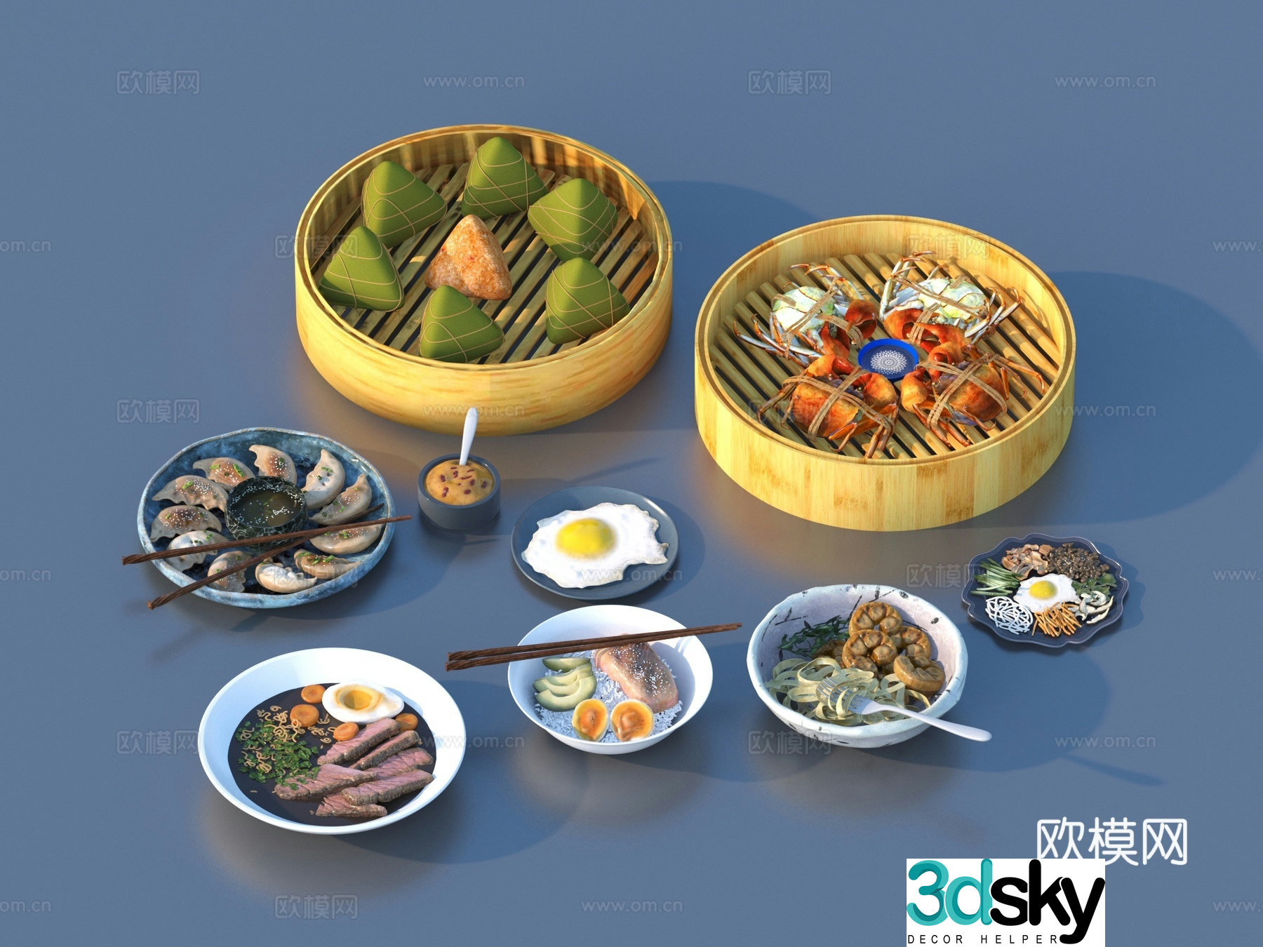 Food Western Food Food 3D Model