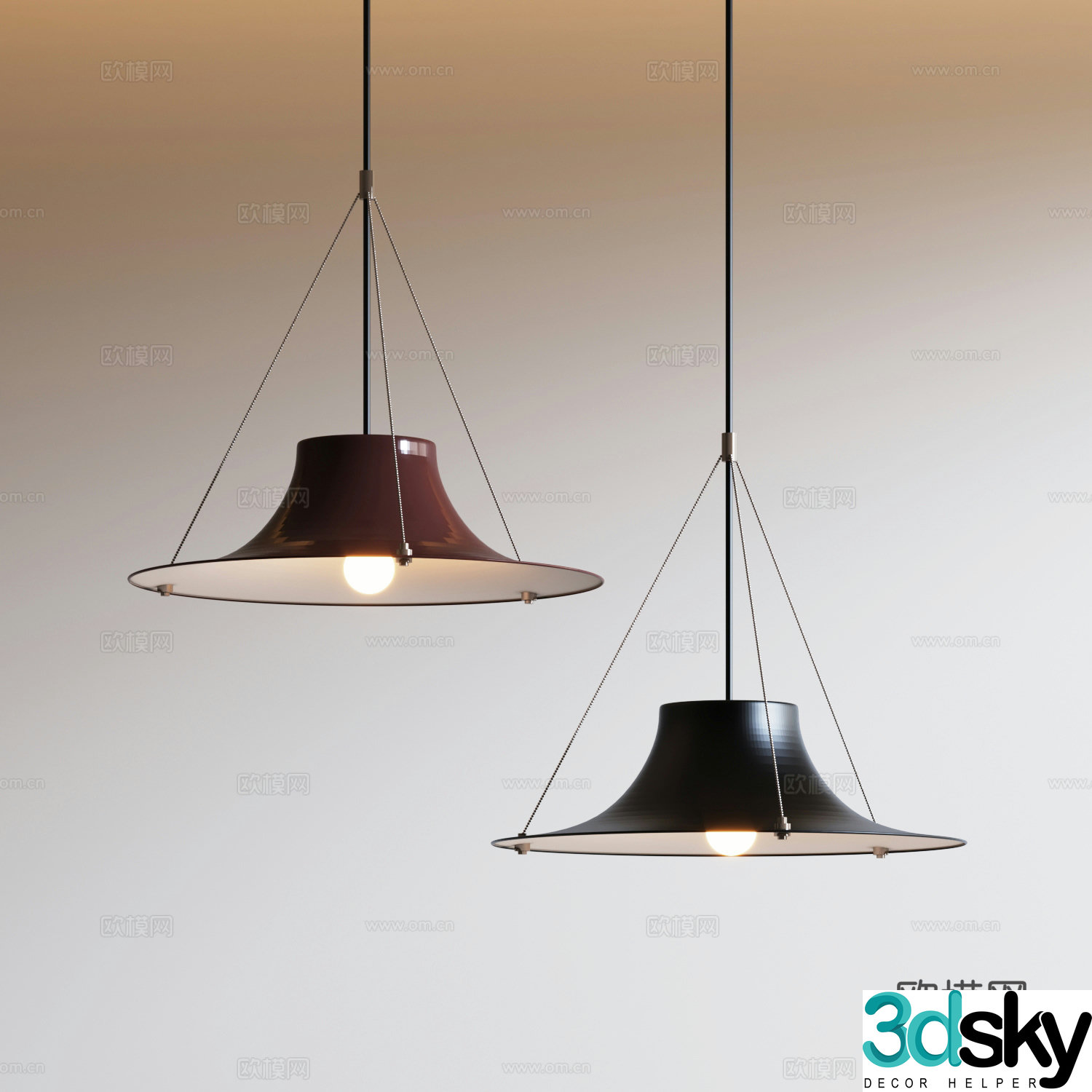 Bar chandeliers Restaurant chandeliers Small chandeliers Bedside chandeliers Decorative chandeliers 3D model