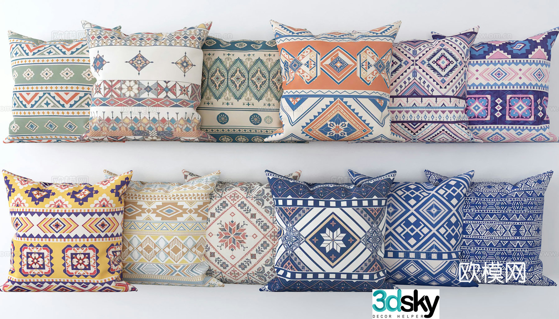 3D model of pillow