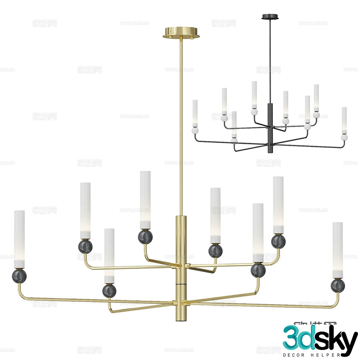 Delie pendant 3d model produced by Aromas