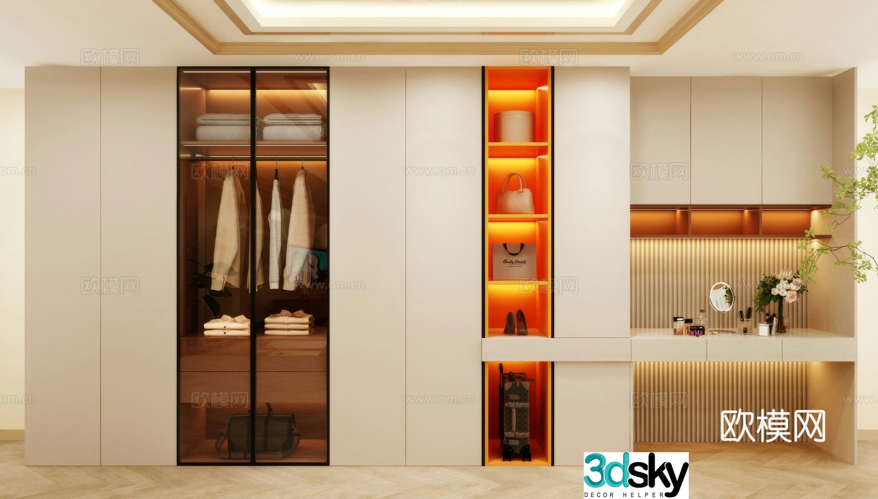 Wardrobe design Wardrobe renderings Wardrobe wardrobe design Wardrobe cabinet 3d model