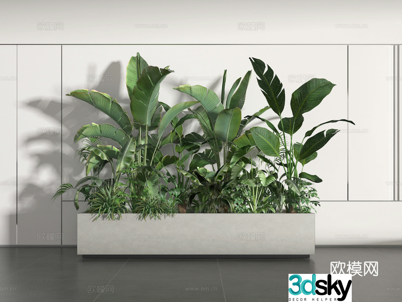 Potted 3D model
