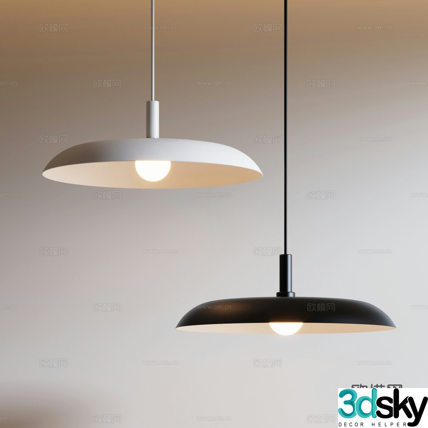 Modern Chandeliers Metal Chandeliers Light Luxury Chandeliers Minimalist Chandeliers 3D Model