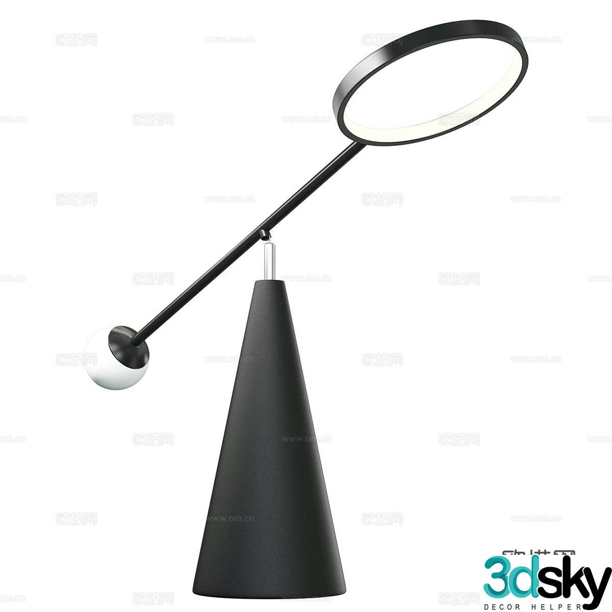 Simple desk lamp Learning desk lamp Decorative desk lamp Study desk lamp Bedside desk lamp Minimalist desk lamp 3D model