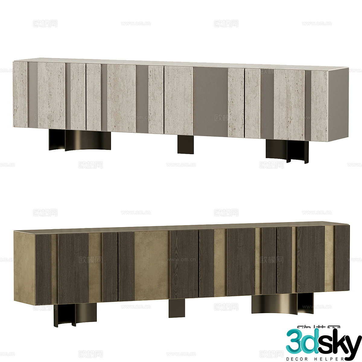 Art TV Cabinet Creative TV Cabinet Simple TV Cabinet Retro TV Cabinet Model TV Cabinet 3D Model